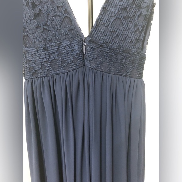 102. Soieblu Midnight Blue Dress - Picture 4 of 5